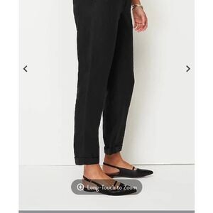 J. Jill Linen Stretch Straight Leg Pants size Small